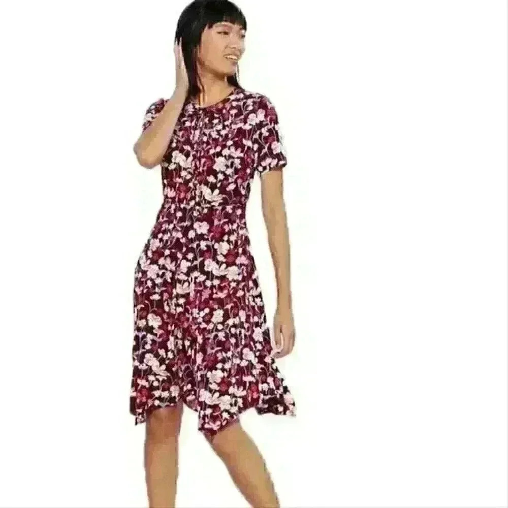 NEW! Tommy Hilfiger Women’s 6 Floral-Print Dress NWT $99.50